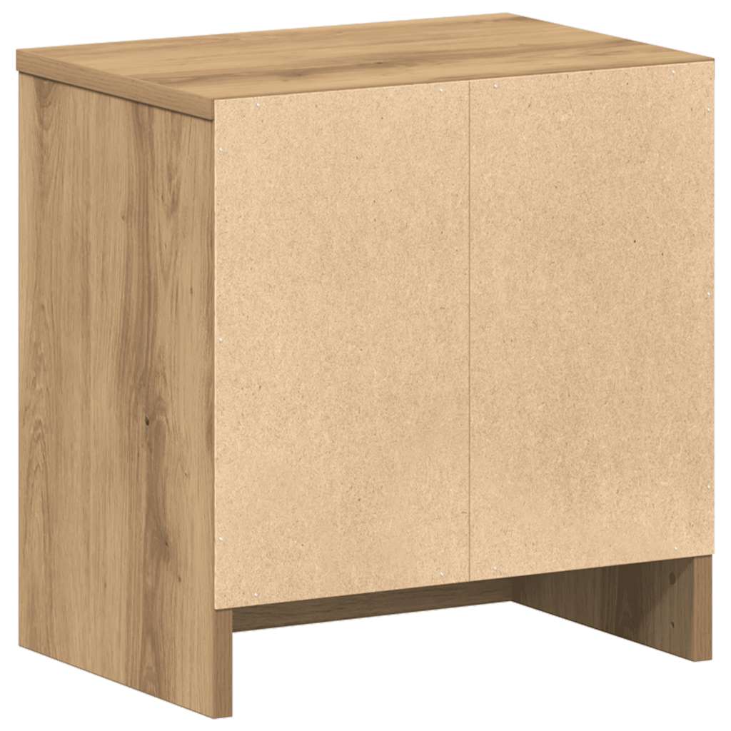 sengebord med skuffe 39x28x41 cm kunsteg