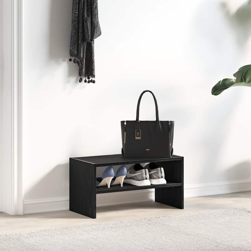 skostativ stabelbar 60x30x30,5 cm sort-eg