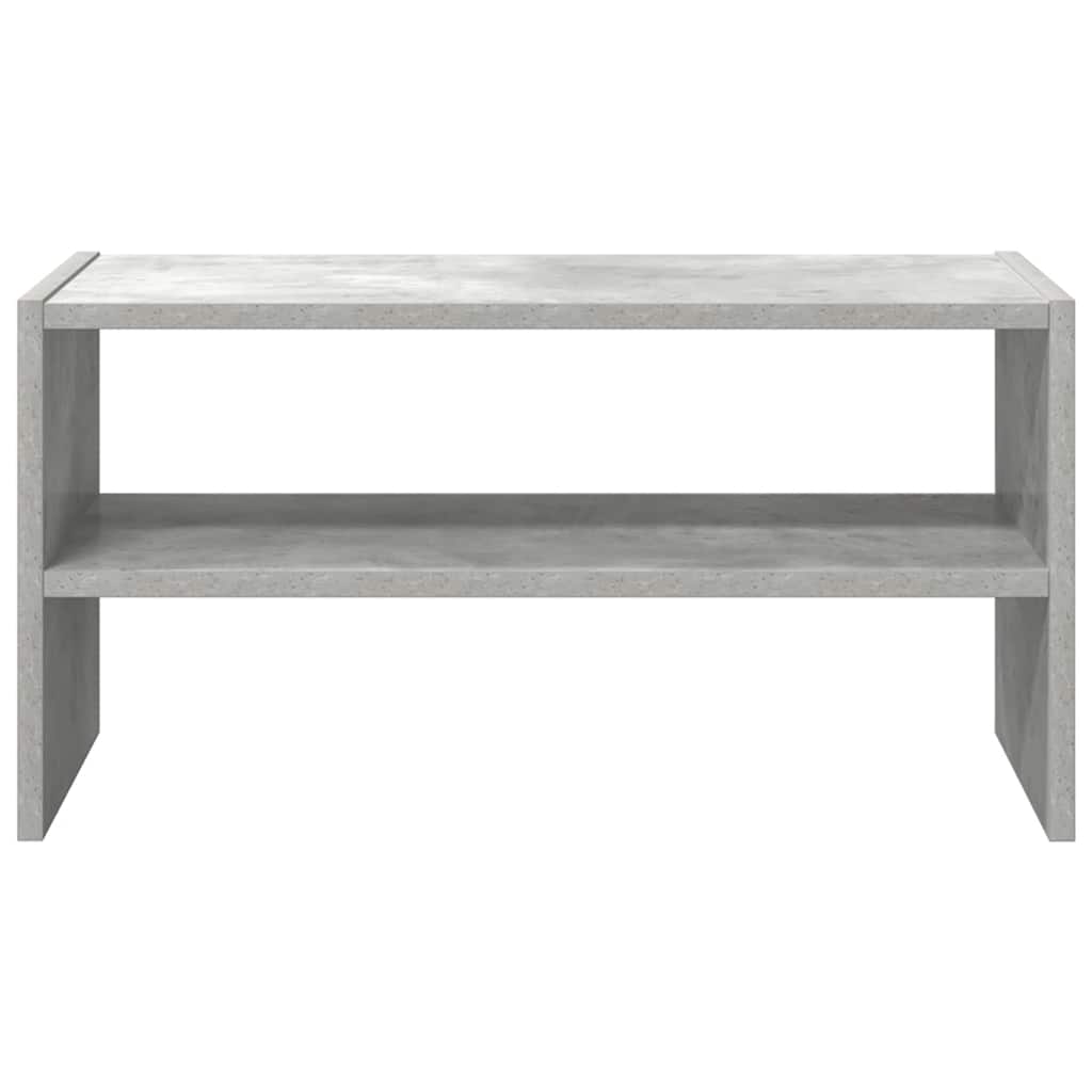 skostativ stabelbar 60x30x30,5 cm betongrå