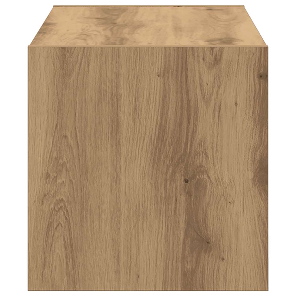 skostativ stabelbar 60x30x30,5 cm egetræsfarvet