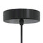 pendellampe højdejusterbar E27 Ø 31 cm metal glans rød