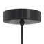 pendellampe højdejusterbar E27 Ø 22 cm metal glans gul