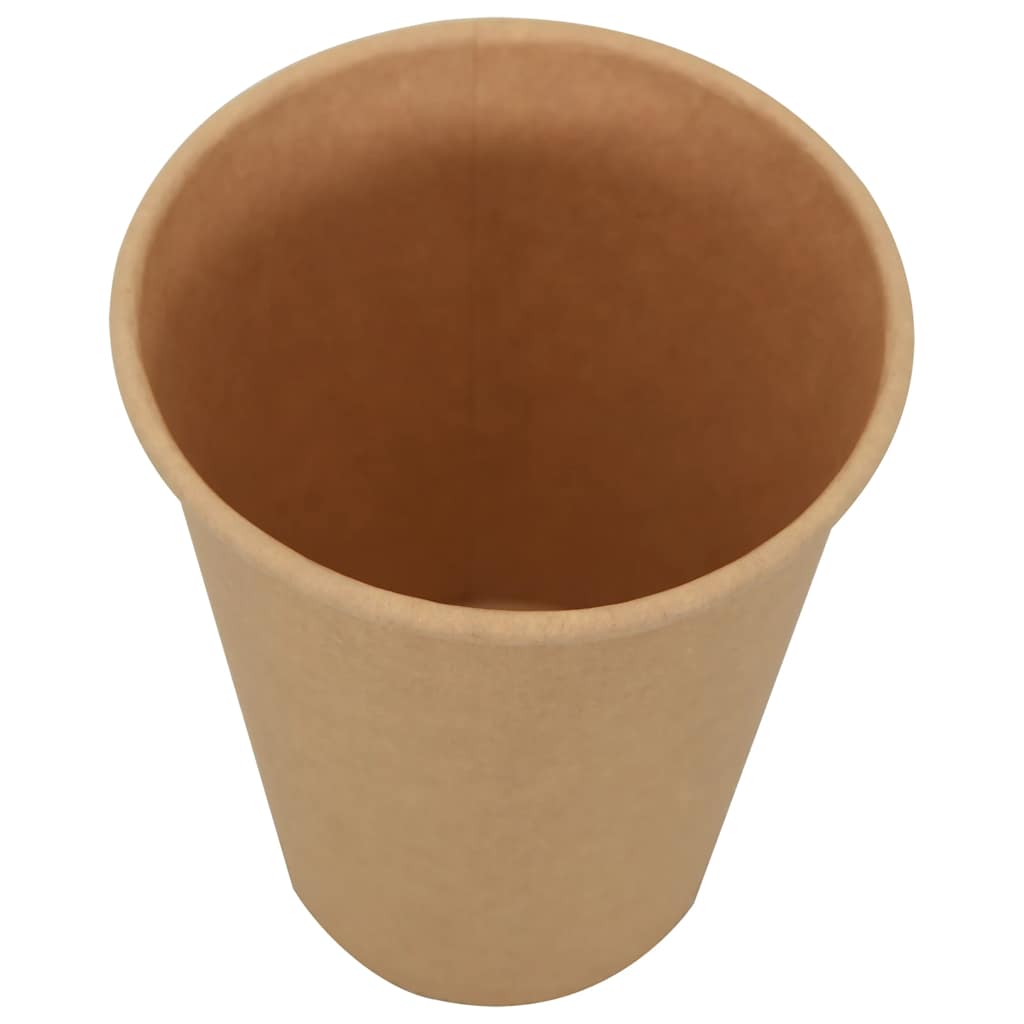 kaffekopper af papir 1000 stk. 12oz 300ml brun