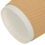 kaffekopper af papir 1000 stk. 4oz 100ml brun