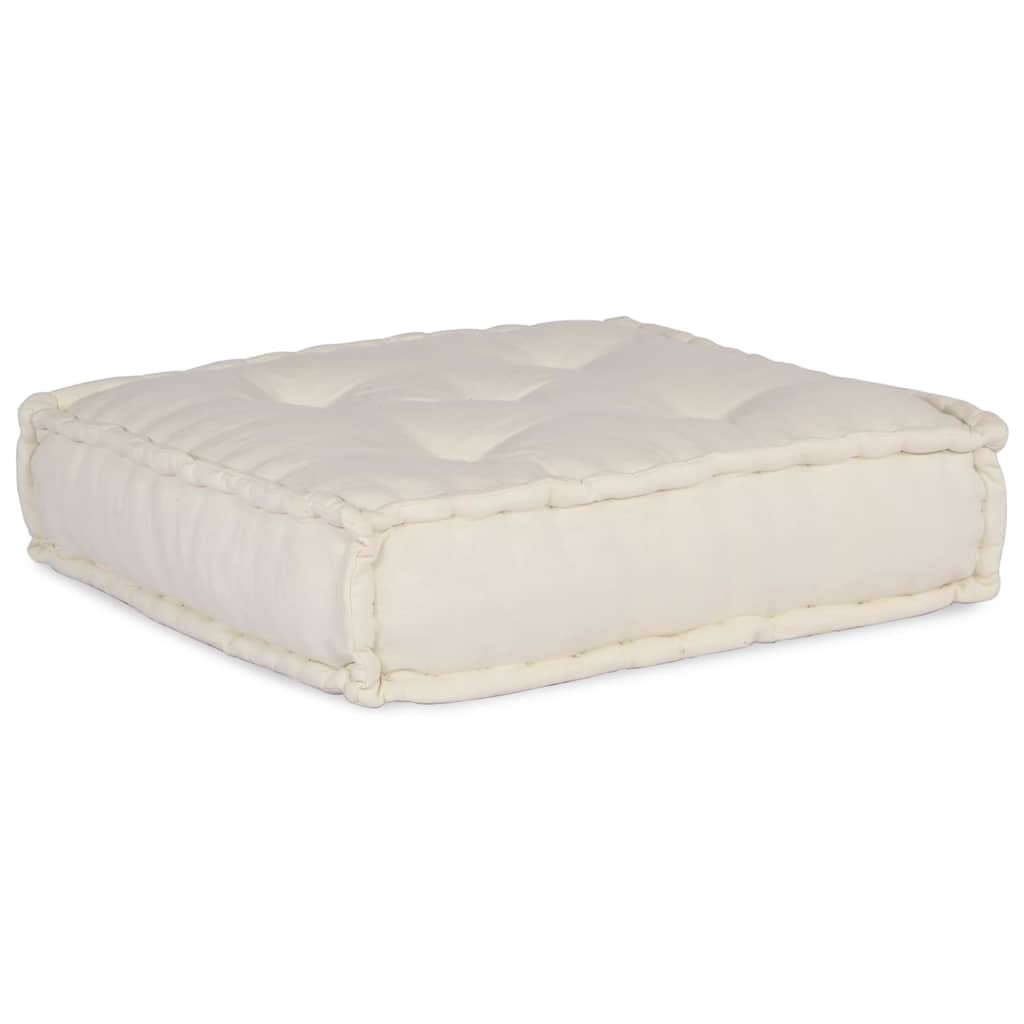 modulær sofaenhed stof 70x70x54 cremefarvet