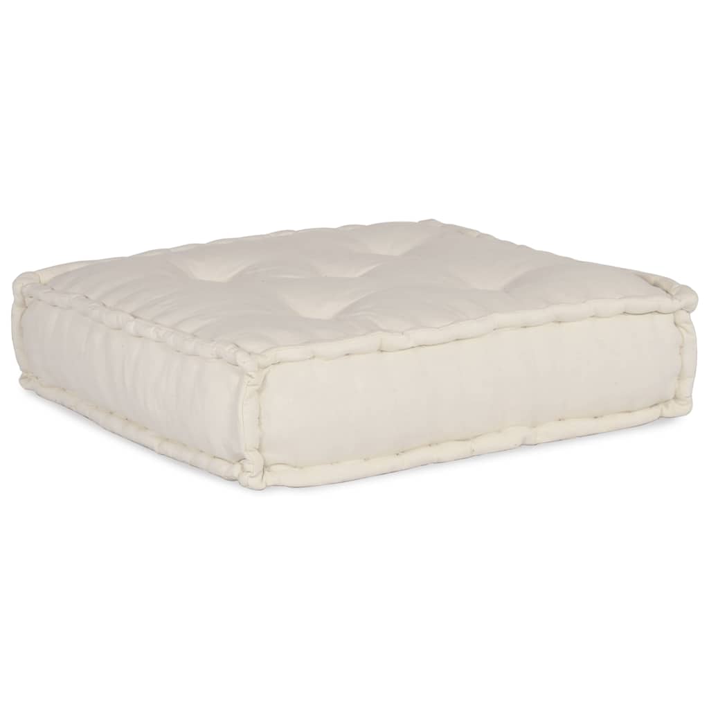 modulær sofaenhed stof 70x70x36 cremefarvet