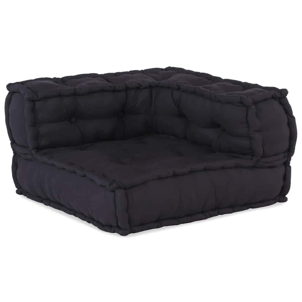 modulær sofaenhed stof 70x70x54 antracitgrå