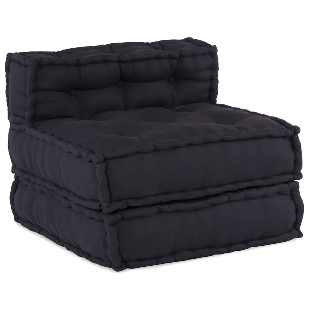 modulær sofaenhed stof 70x70x54 antracitgrå