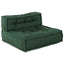 modulær sofaenhed stof 70x70x54 grøn