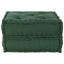 modulær sofaenhed stof 70x70x36 grøn