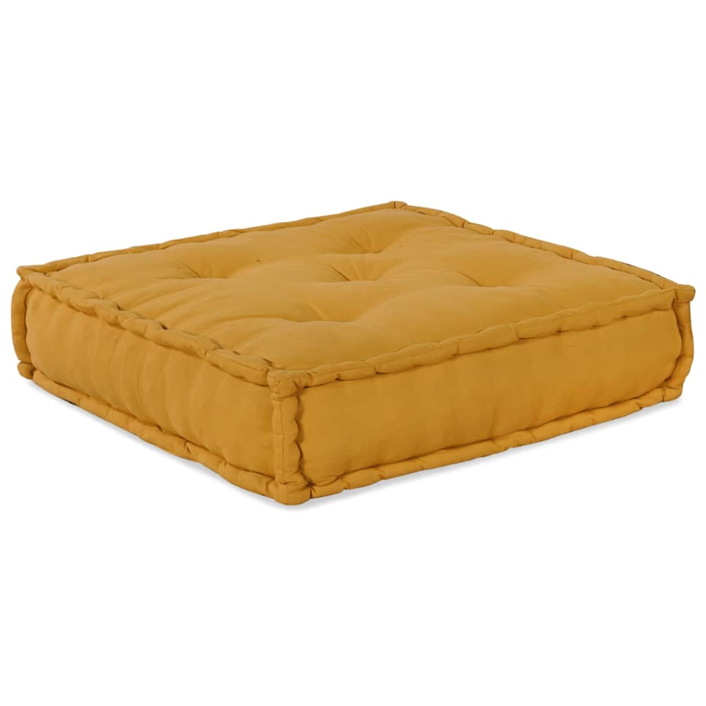 modulær sofaenhed stof 70x70x54 gul