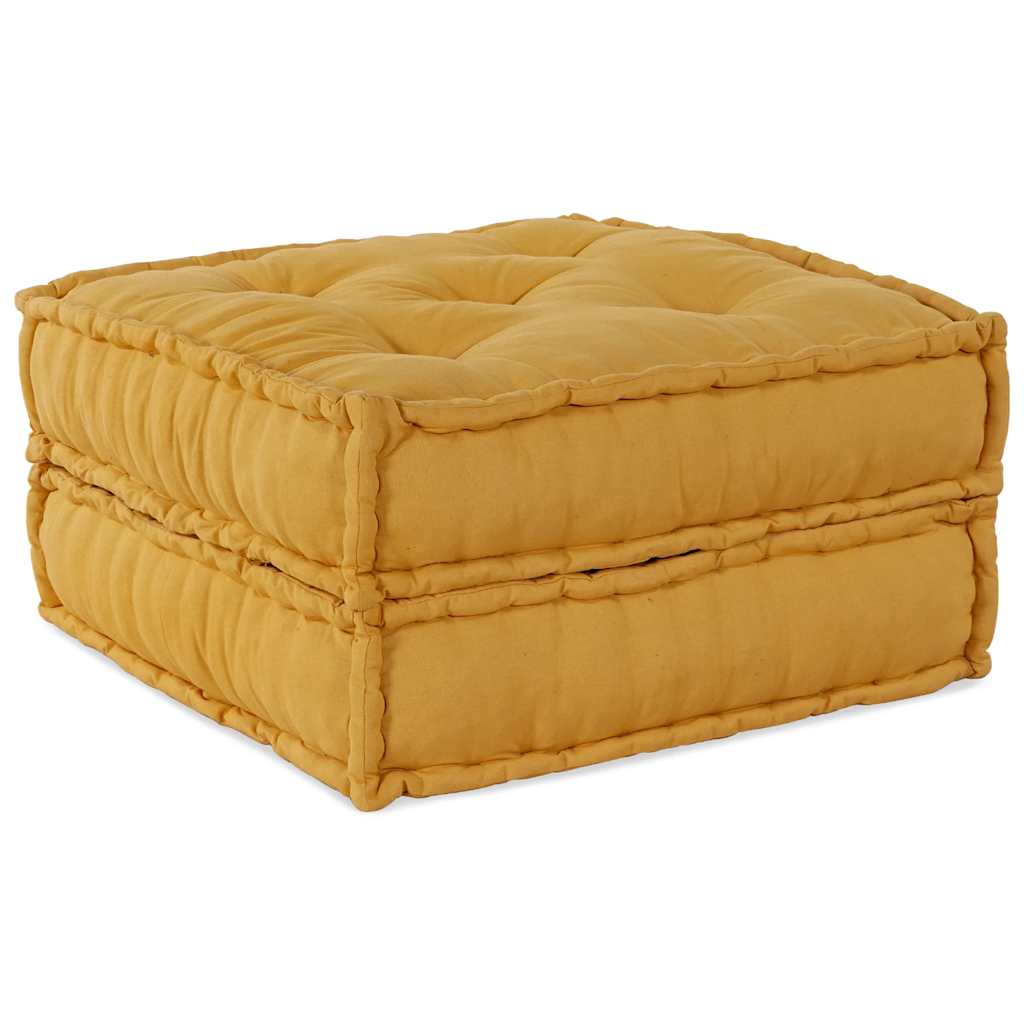 modulær sofaenhed stof 70x70x36 gul