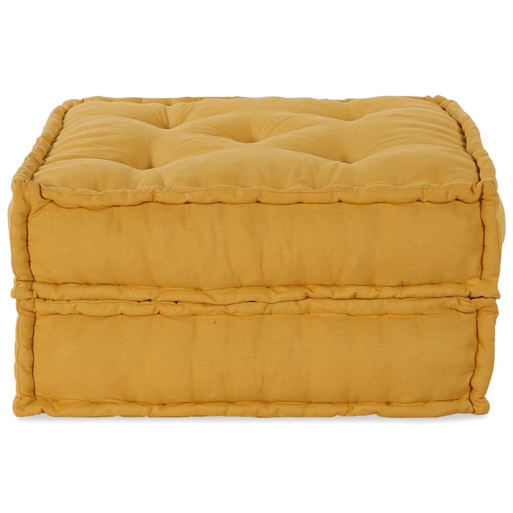 modulær sofaenhed stof 70x70x36 gul