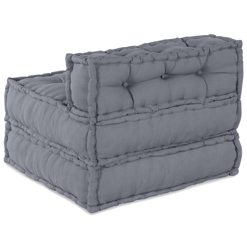 Modulssofa Enhed Stof Grå 70 x 70 x 56 cm