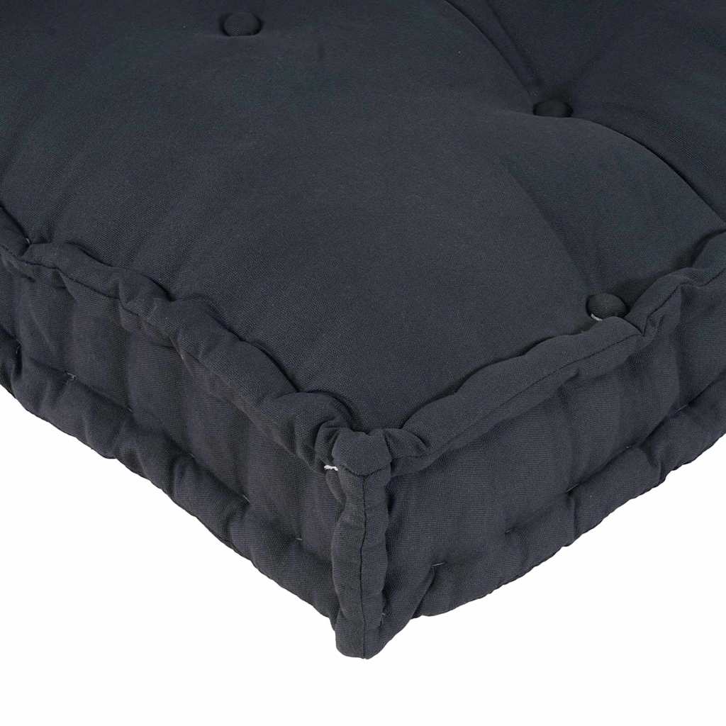 Palle Sofa Pude 3 stk. Stof Antracit 120 x 80 x 38 cm