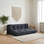 Palle Sofa Pude 2 stk. Stof Antracit 120 x 80 x 38 cm