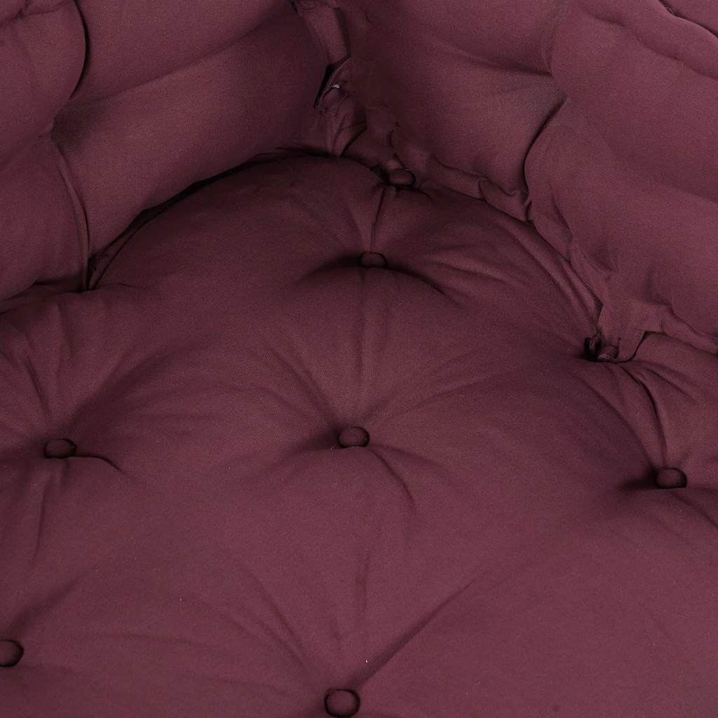 Palle Sofa Pude 3 stk. Stof Bordeaux 120 x 80 x 38 cm