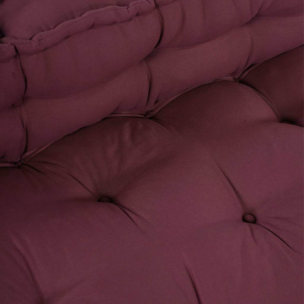 Palle Sofa Pude 2 stk. Stof Bordeaux 120 x 80 x 38 cm