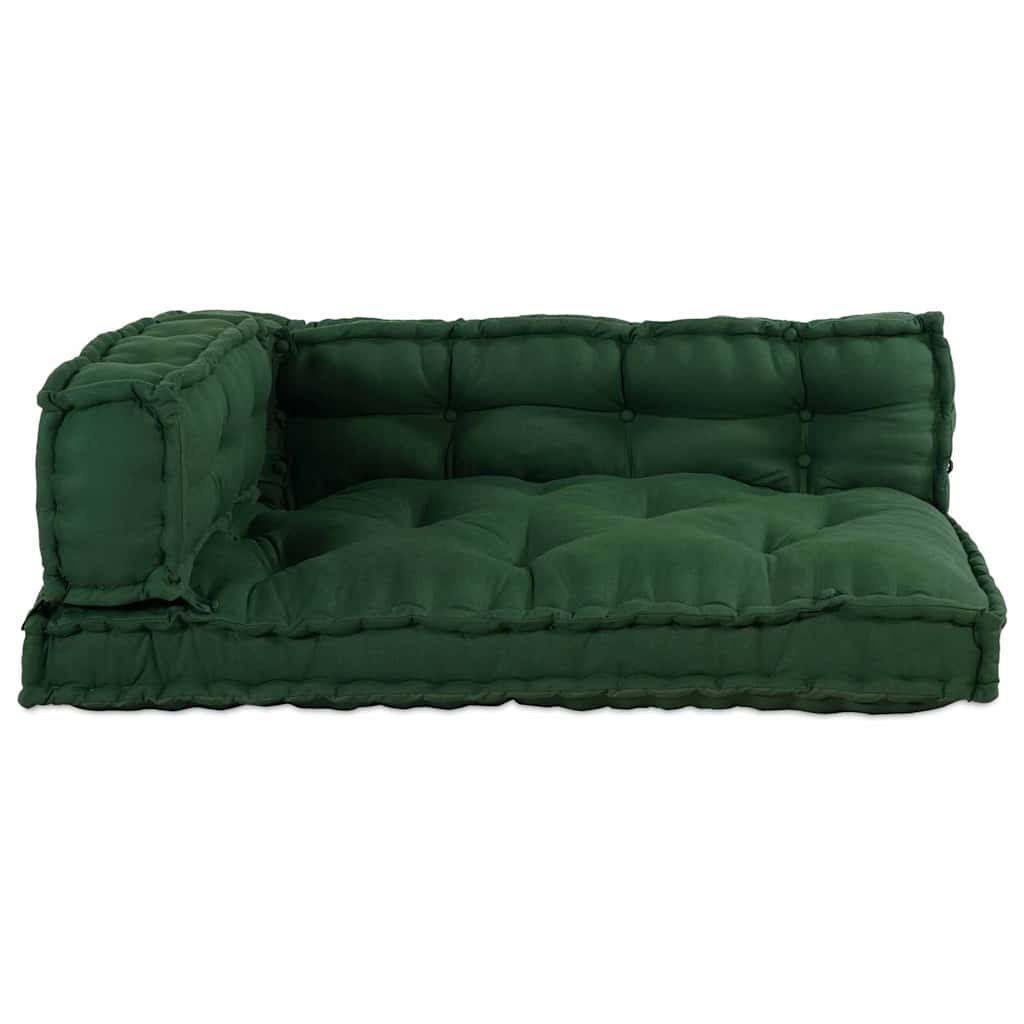 Palle Sofa Pude 3 stk. Stof Grøn 120 x 80 x 38 cm