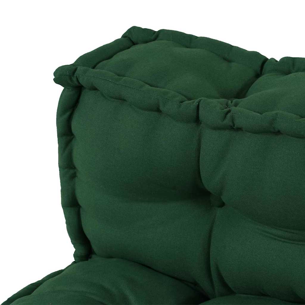 Palle Sofa Pude 2 stk. Stof Grøn 120 x 80 x 38 cm