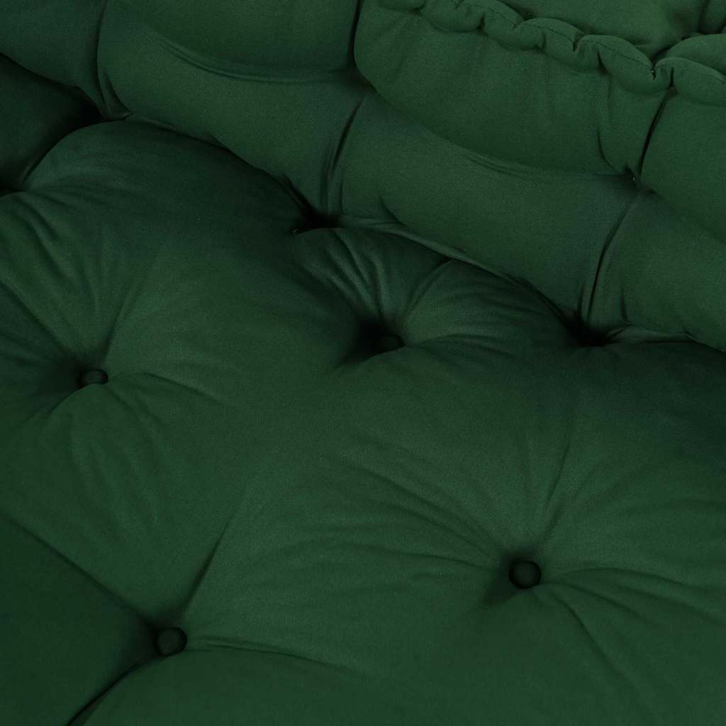 Palle Sofa Pude 2 stk. Stof Grøn 120 x 80 x 38 cm