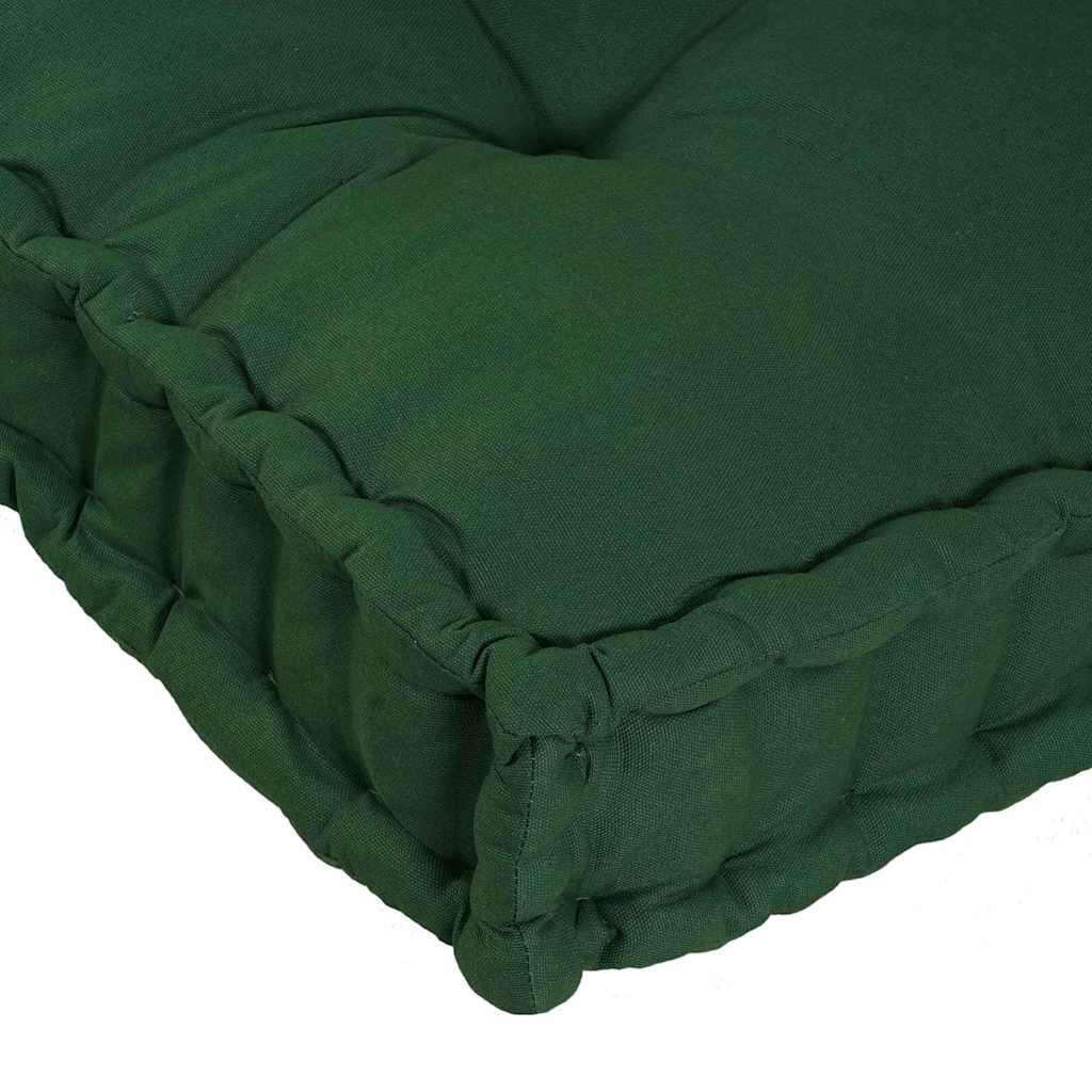 Palle Sofa Pude 2 stk. Stof Grøn 120 x 80 x 38 cm
