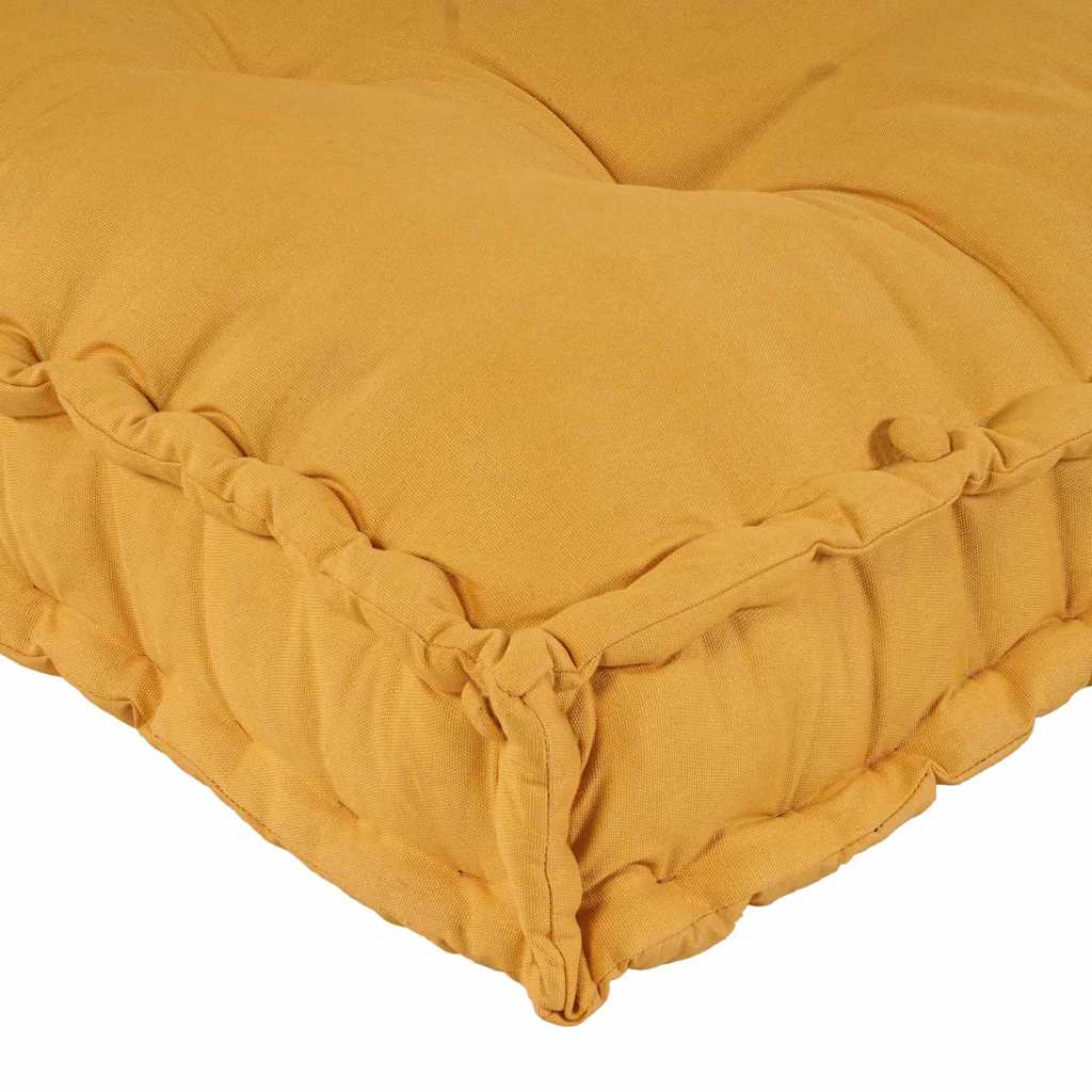 Palle Sofa Pude 3 stk. Stof Gul 120 x 80 x 38 cm