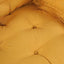 Palle Sofa Pude 2 stk. Stof Gul 120 x 80 x 38 cm