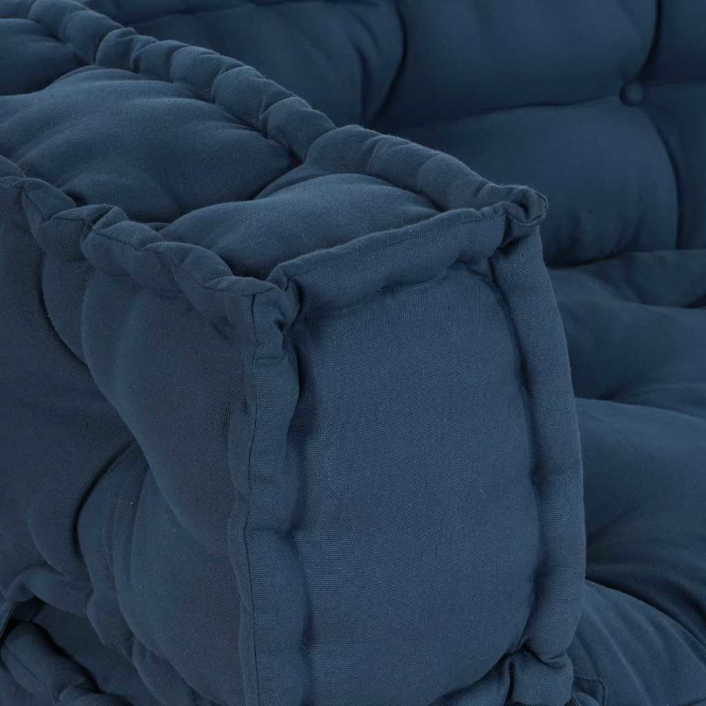 Palle Sofa Pude 3 stk. Stof Indigo 120 x 80 x 38 cm