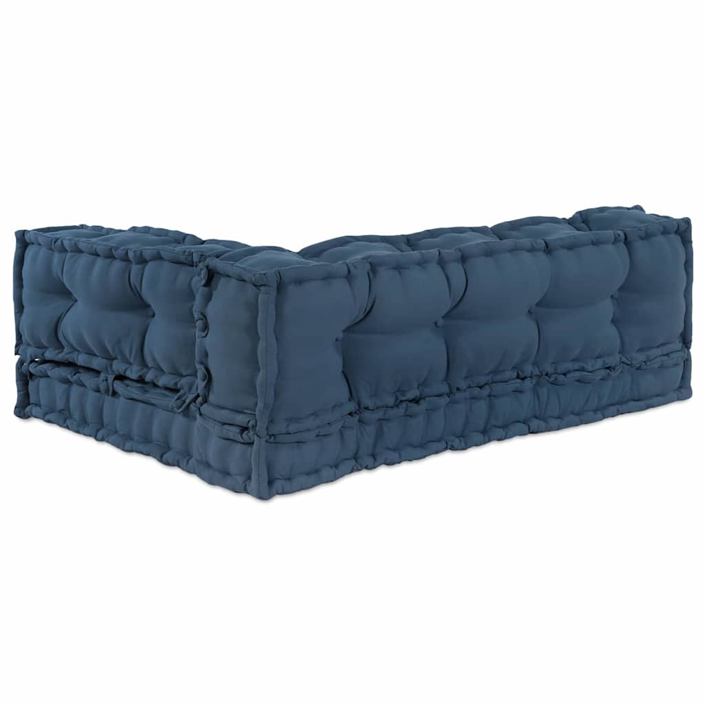Palle Sofa Pude 3 stk. Stof Indigo 120 x 80 x 38 cm