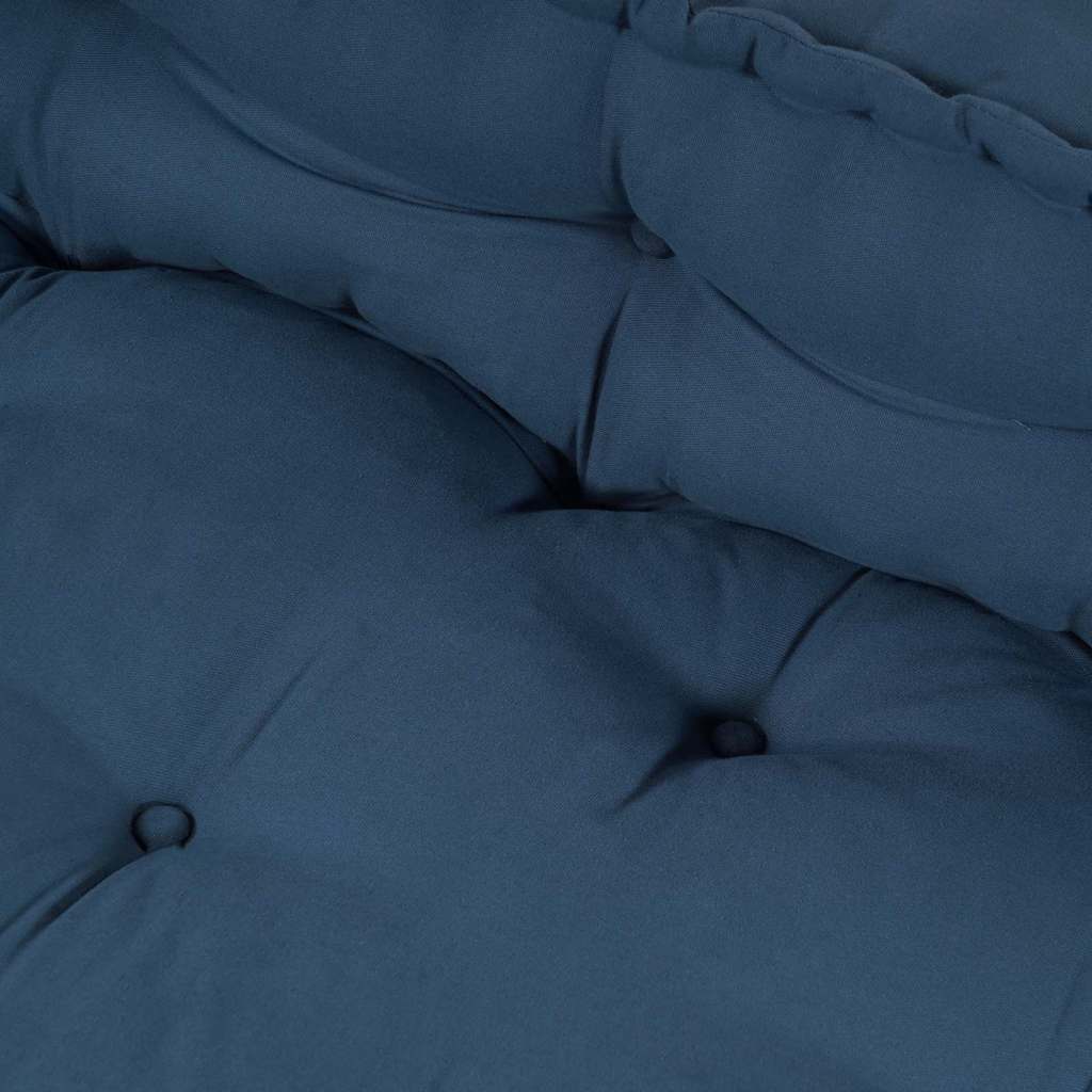 Palle Sofa Pude 2 stk. Stof Indigo 120 x 80 x 38 cm
