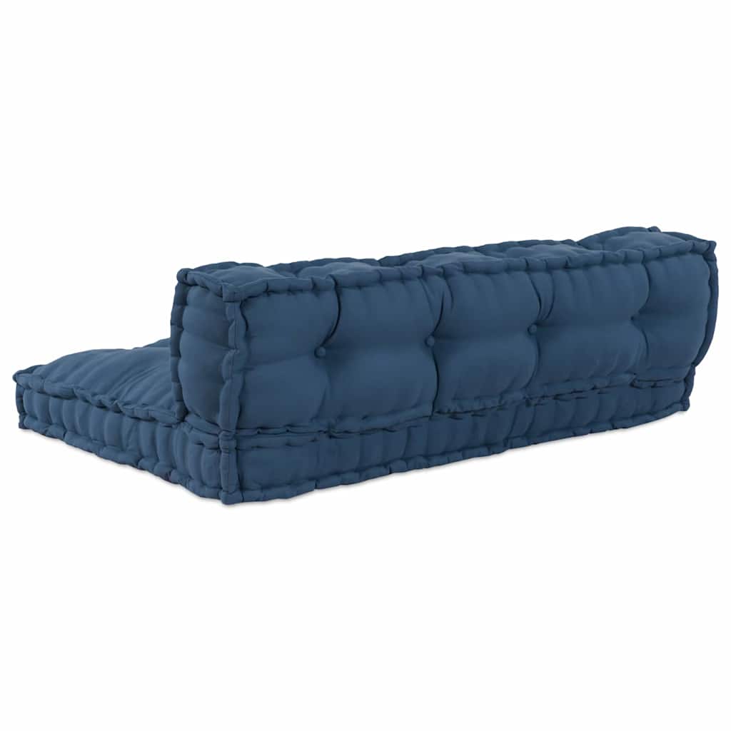 Palle Sofa Pude 2 stk. Stof Indigo 120 x 80 x 38 cm