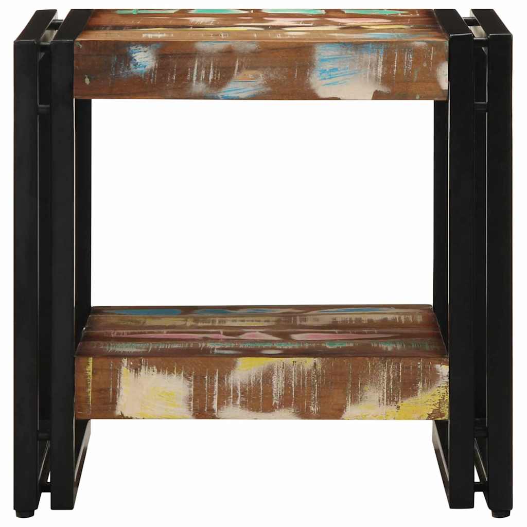Sofabord Flerfarvet 40 x 40 x 38 cm Solid genbrugs træ
