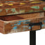 Konsolbord Flerfarvet 120 x 33 x 75 cm Solid genbrugs træ
