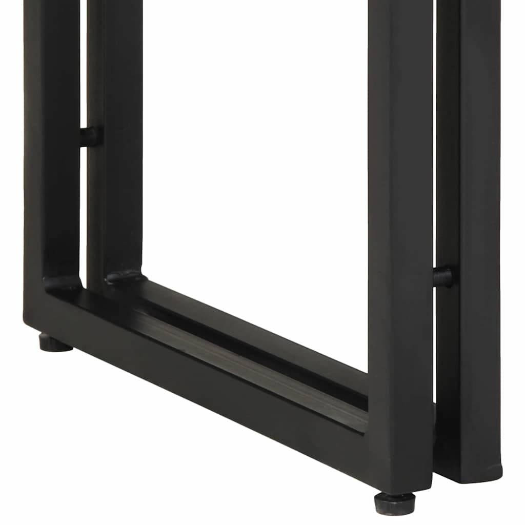 Konsolbord Flerfarvet 120 x 33 x 75 cm Solid genbrugs træ