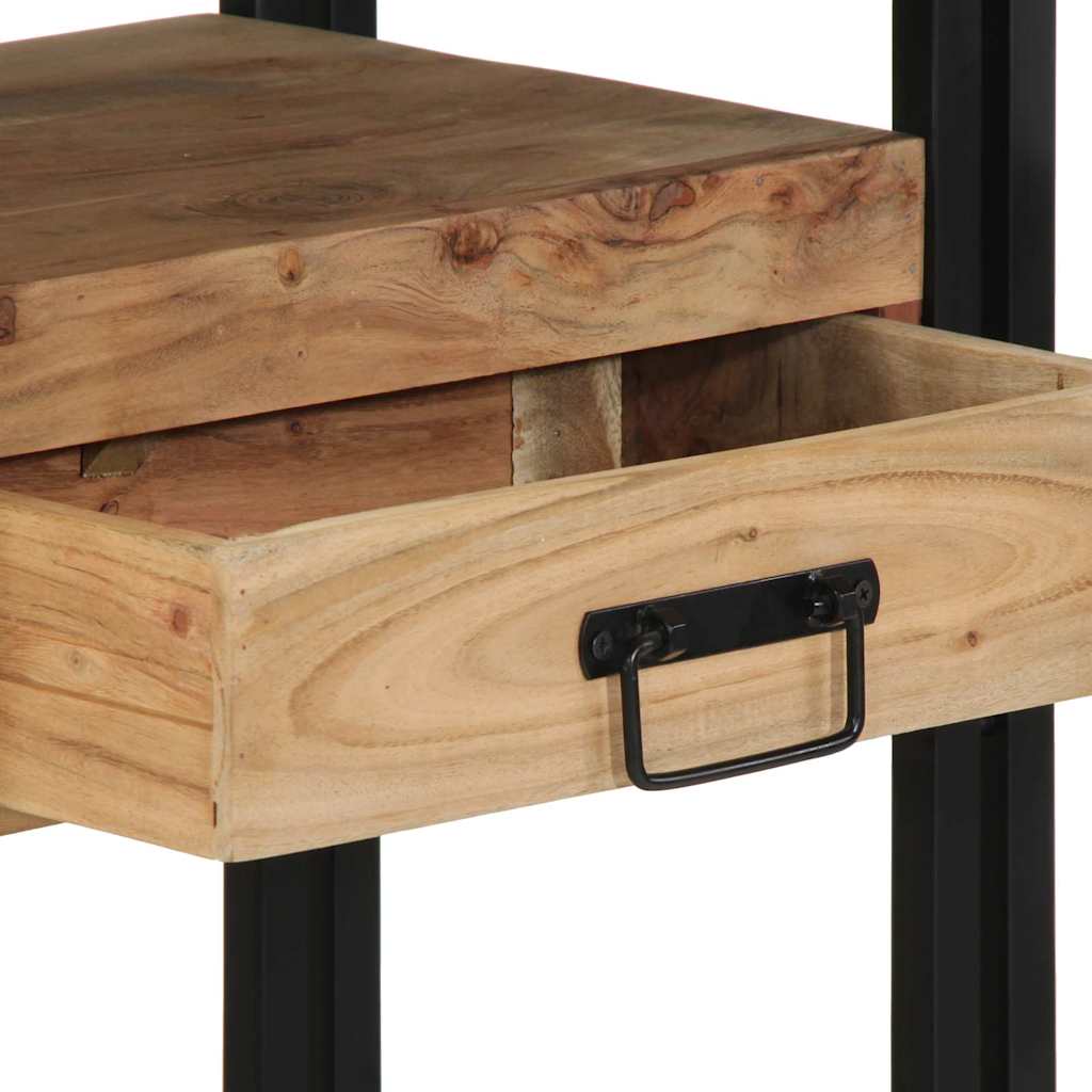 Konsolbord med skuffe Brun 90 x 33 x 75 cm Massivt Akacietræ
