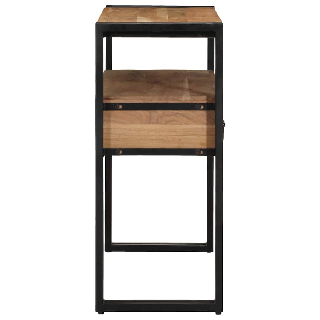Konsolbord med skuffe Brun 90 x 33 x 75 cm Massivt Akacietræ