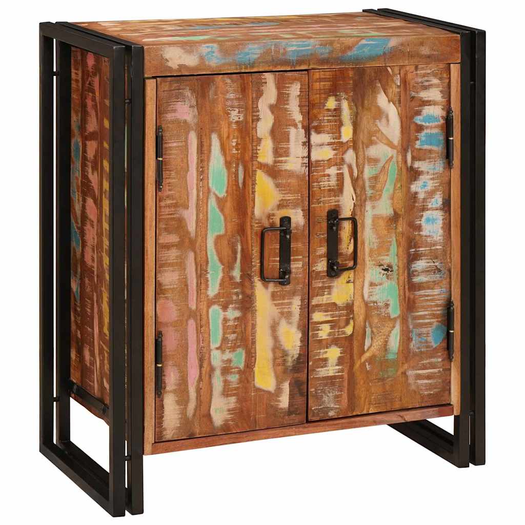 Natskab Flerfarvet 66 x 35 x 76 cm Massivt genanvendt træ