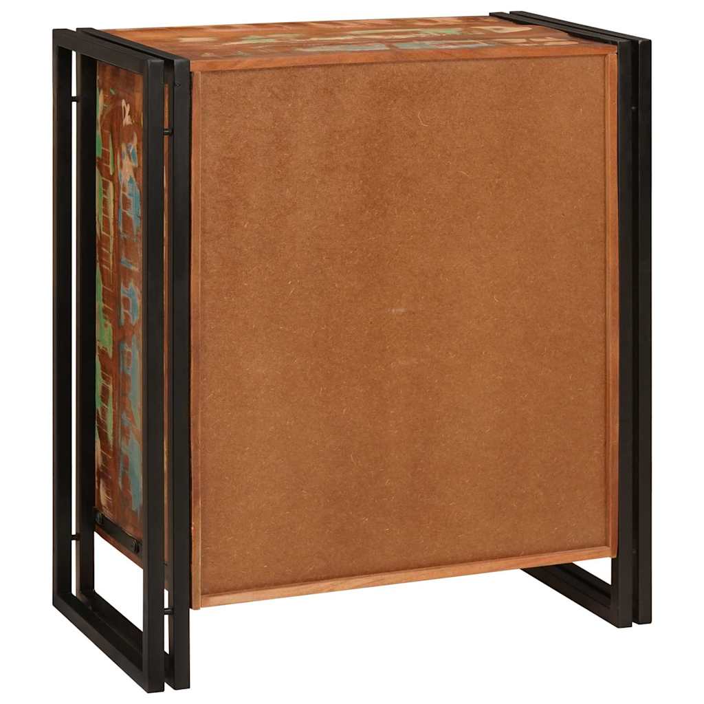 Natskab Flerfarvet 66 x 35 x 76 cm Massivt genanvendt træ