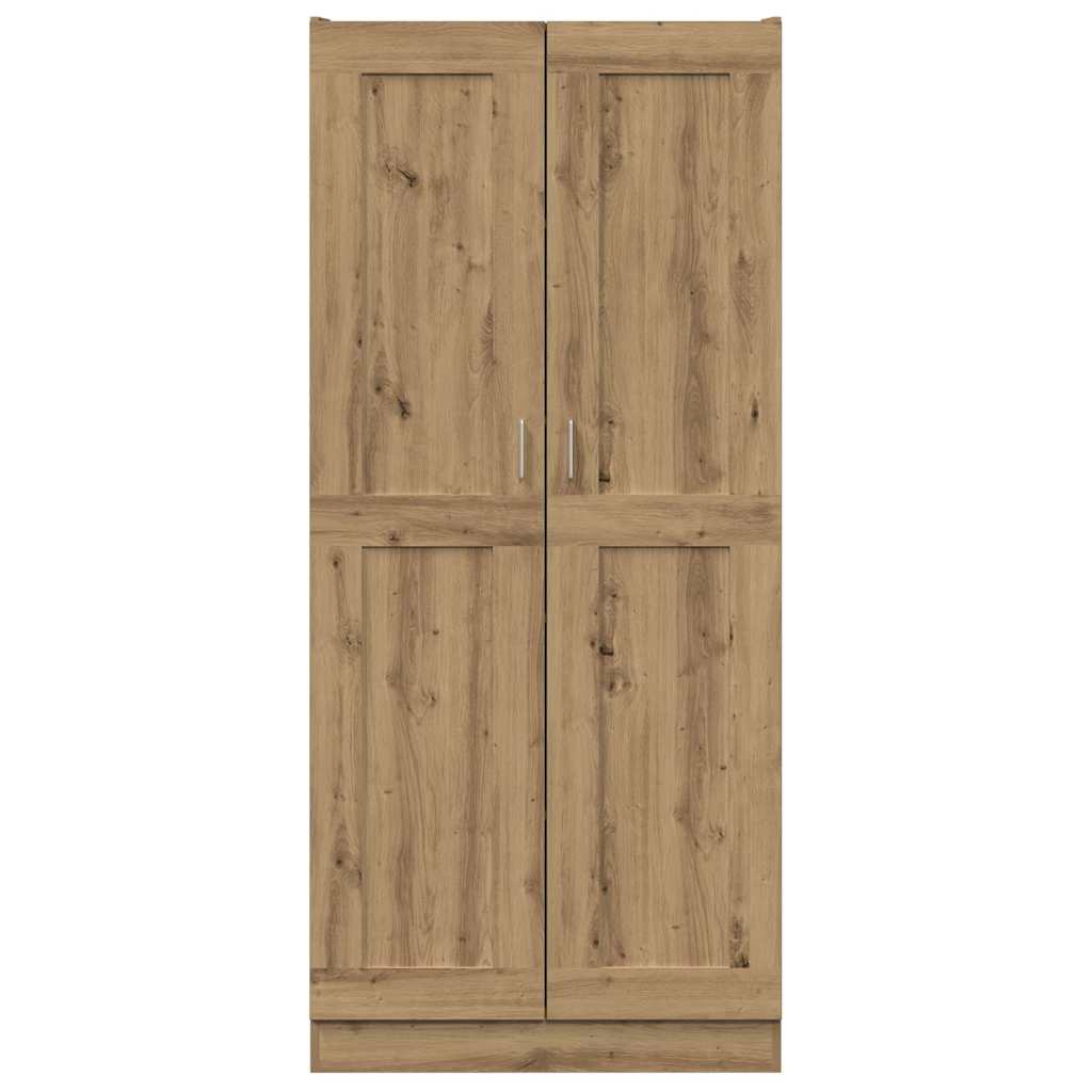 skab 82,5x30,5x185 cm konstrueret træ kunsteg