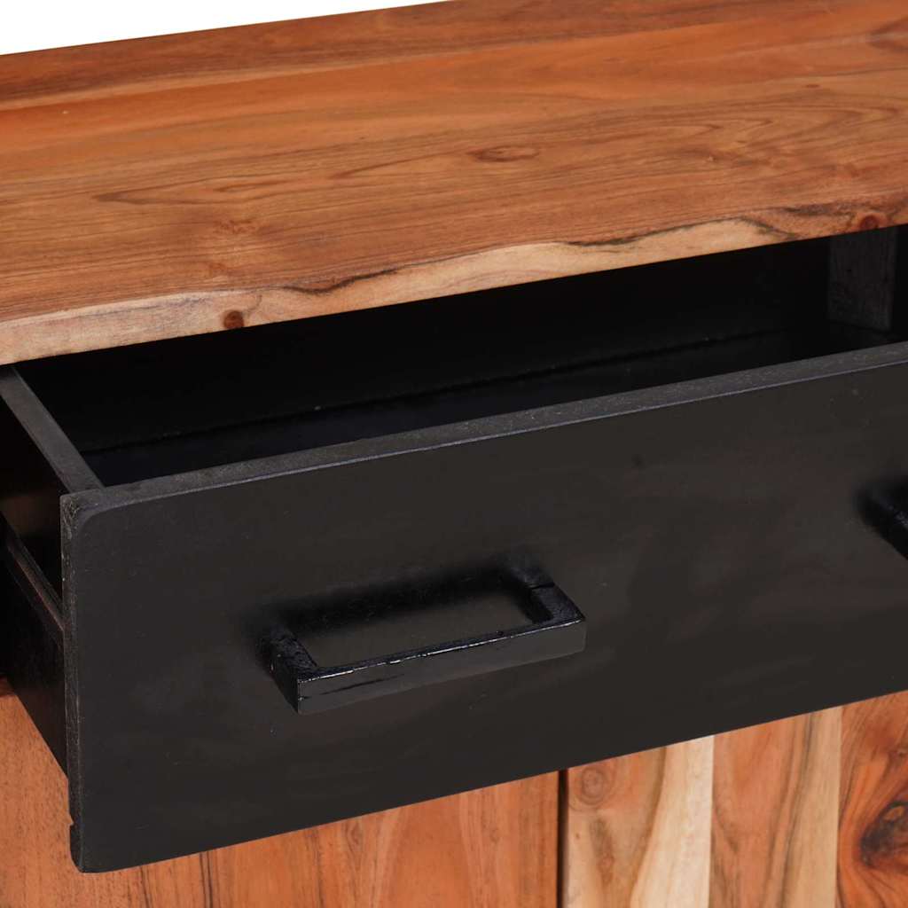 Sideboard med skuffe Brun 55 x 30 x 75 cm Massivt Akacietræ