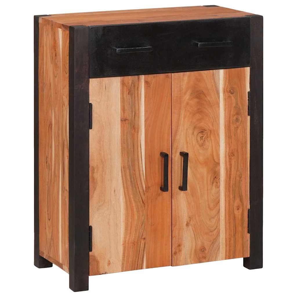 Sideboard med skuffe Brun 55 x 30 x 75 cm Massivt Akacietræ