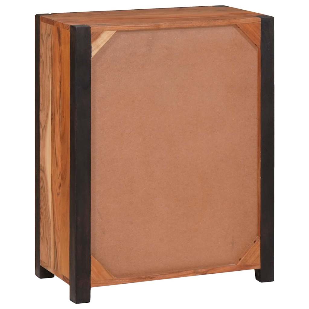 Sideboard med skuffe Brun 55 x 30 x 75 cm Massivt Akacietræ