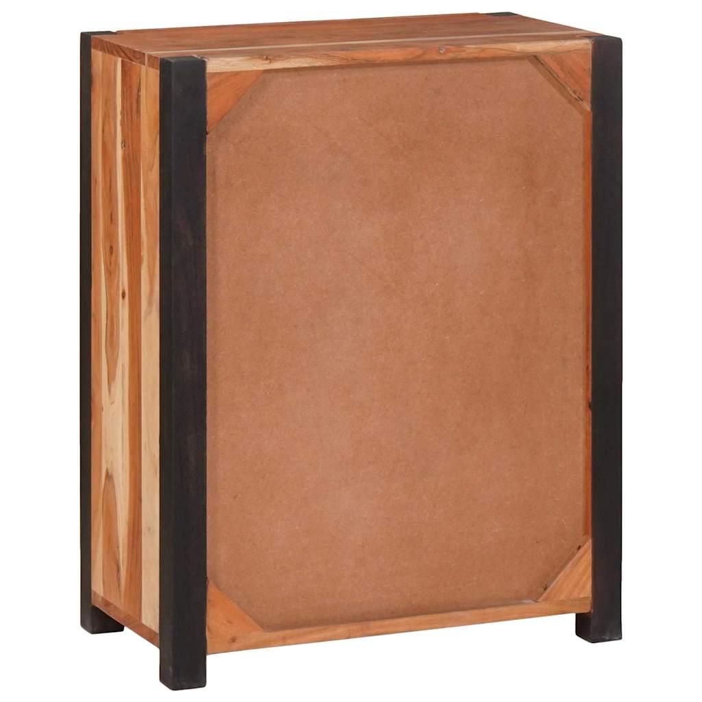 Sideboard med skuffe Brun 55 x 30 x 75 cm Massivt Akacietræ