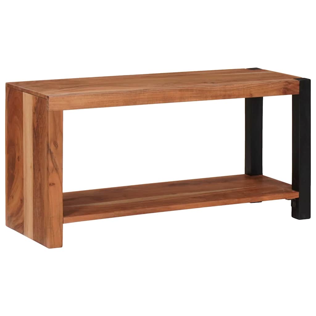 Bogreol Brun 80 x 30 x 40 cm Massivt Akacietræ