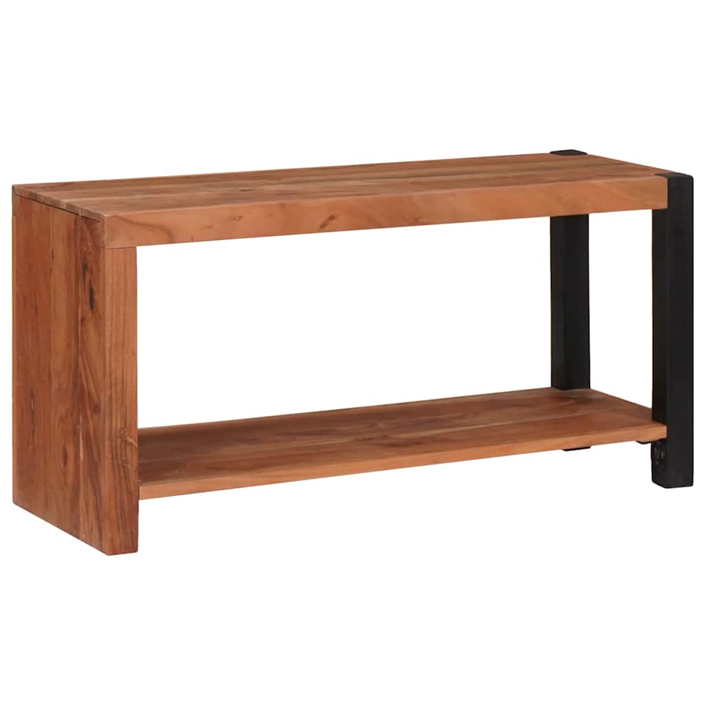 Bogreol Brun 80 x 30 x 40 cm Massivt Akacietræ