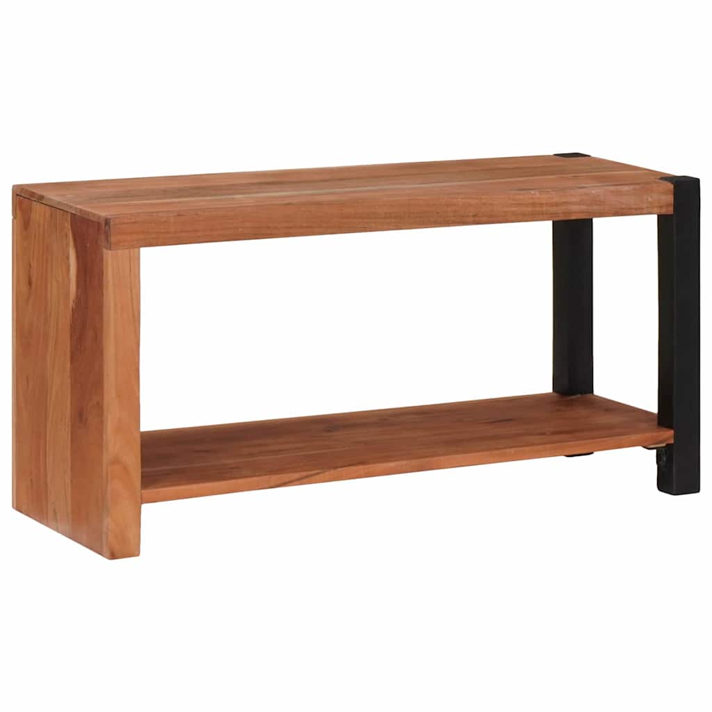 Bogreol Brun 80 x 30 x 40 cm Massivt Akacietræ