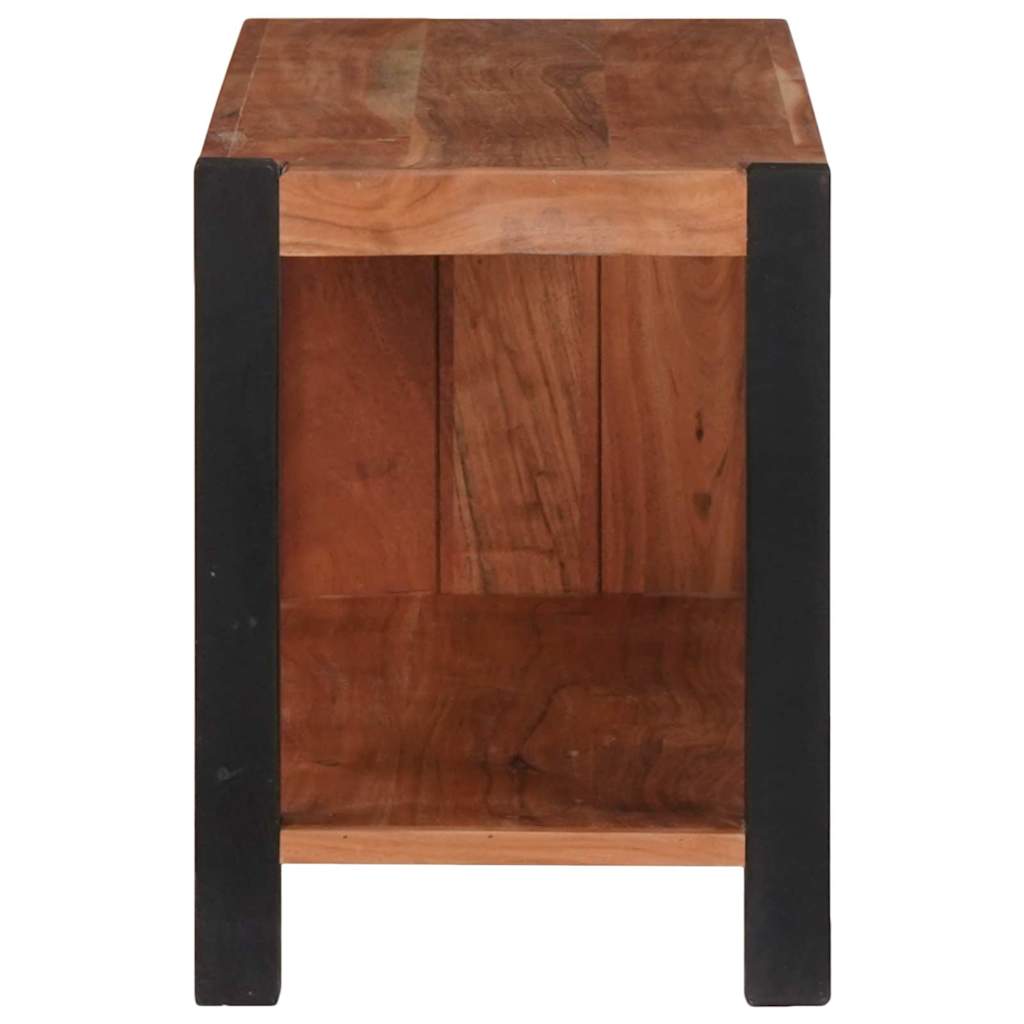 Bogreol Brun 80 x 30 x 40 cm Massivt Akacietræ