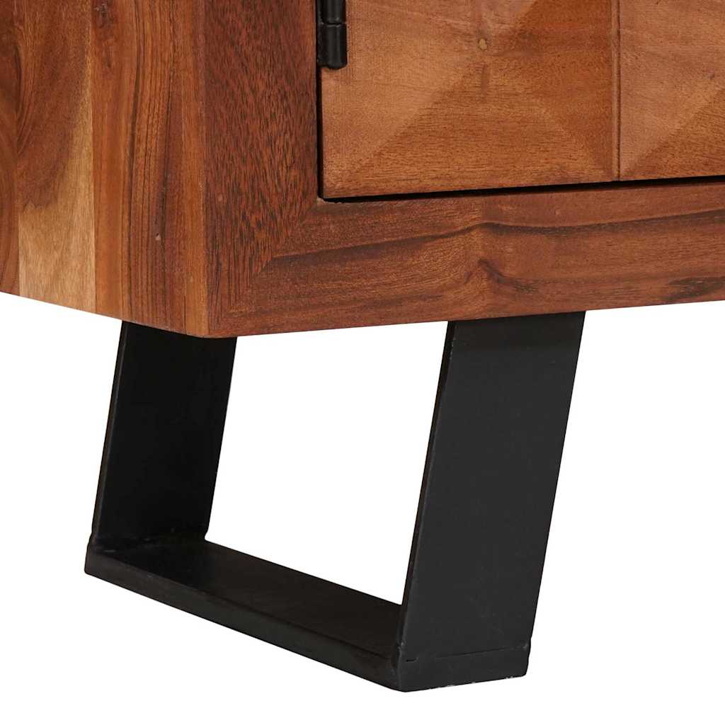 TV-skab honningfarvet 112 x 30 x 48 cm Massivt akacietræ