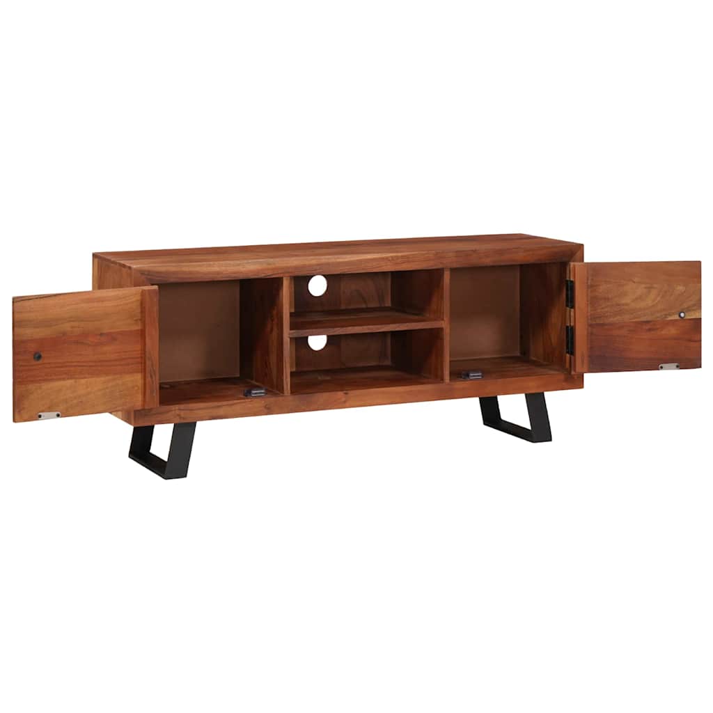 TV-skab honningfarvet 112 x 30 x 48 cm Massivt akacietræ